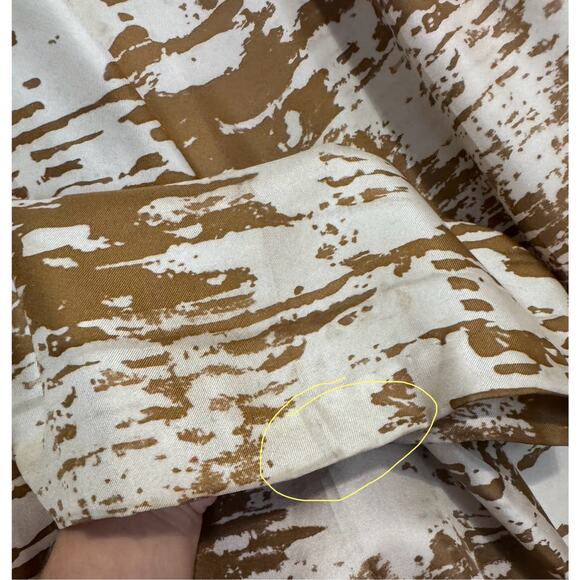 NWT Auth. Max Mara 100% Silk Acume Beige/Tan Wide Leg Pants Size 38/US 8 - Picture 10 of 13